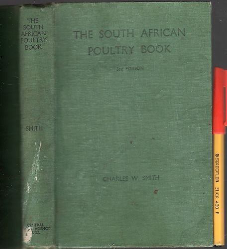 1949 South African POULTRY BOOK Chicken Farm 346p Turke  