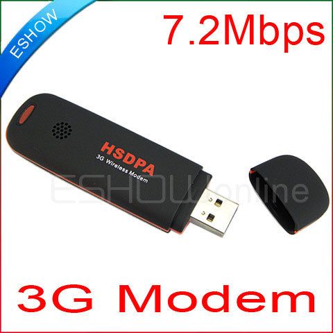 3G HSDPA WCDMA Wireless Modem USB Unlocked 7.2mbps network card 