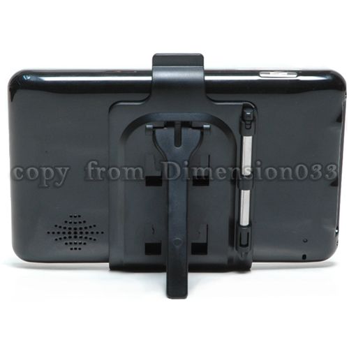 Portable GPS Navigation+Sun Shade 4G Card POI TTS FM  