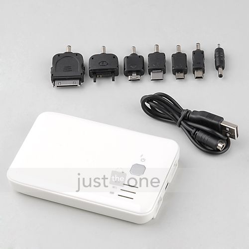 5000mAh External Backup Battery Charger USB Universal for iPad iPhone 