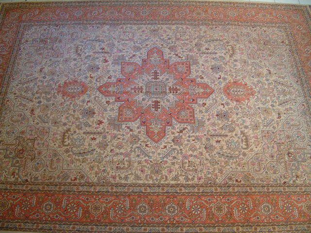 rugs Persian Tabriz 9x12 carpets HIGH QUALITY HERIZ  