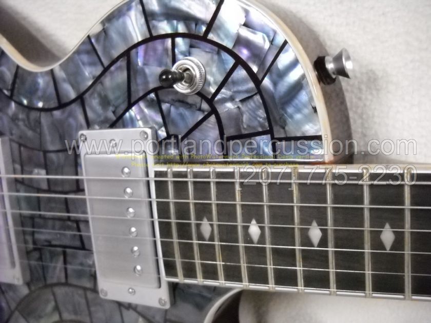 WINTER GUITAR SALE Alden Blue Abalone Flat Top STUNNING  