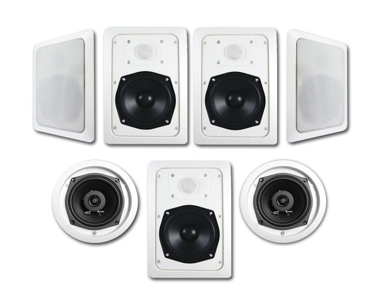 New 1400 Watt Surround Sound Theater 7 Speaker System  