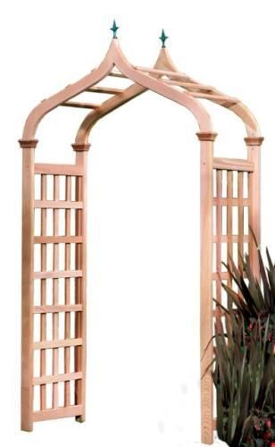 New Lawn & Garden Wedding Casablanca Wooden Arbor 89 H  