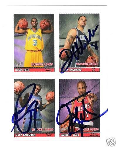 DERON WILLIAMS NATE ROBINSON JACK RC AUTO 05 06 BAZOOKA  