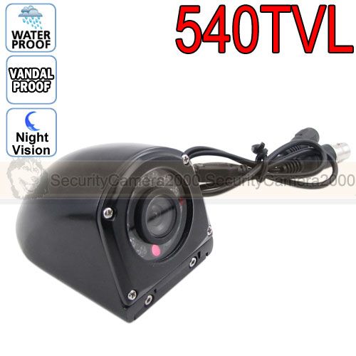   CCD Vehicle IR Exterior Side view Mini Car Camera Waterproof  