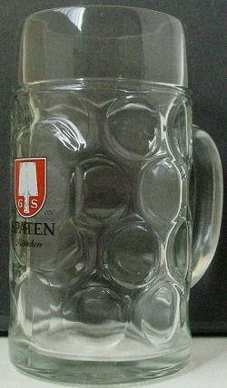 World Famous SPATEN MASTER KRUG BEER MUG   1L   Rare  