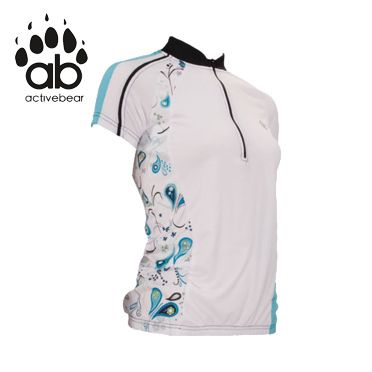   Allure II Aqua Womens Cycling Bike Jersey, WomenS Cycling Jerseys