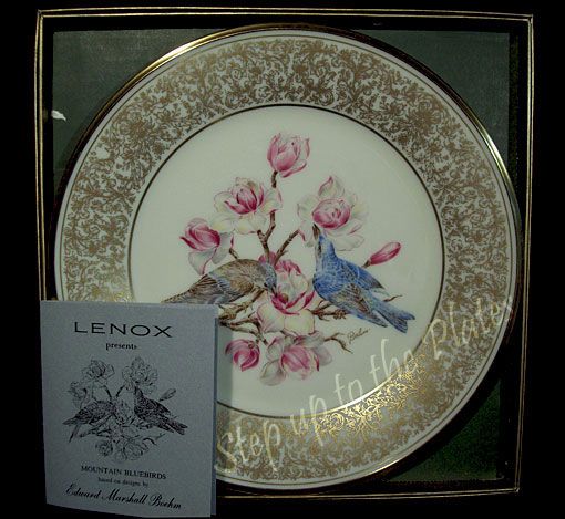   Boehm Collector Bird Plates Complete with both boxes & COA MINT  