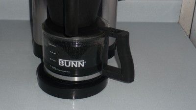 BUNN STAINLESS STEEL 10 CUP CAPACITY COFFEE MAKER W/ CONTINUOUS 