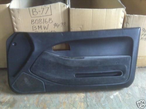 92 93 94 95 Honda Civic 2dr LH Door panel trim EX BLACK  