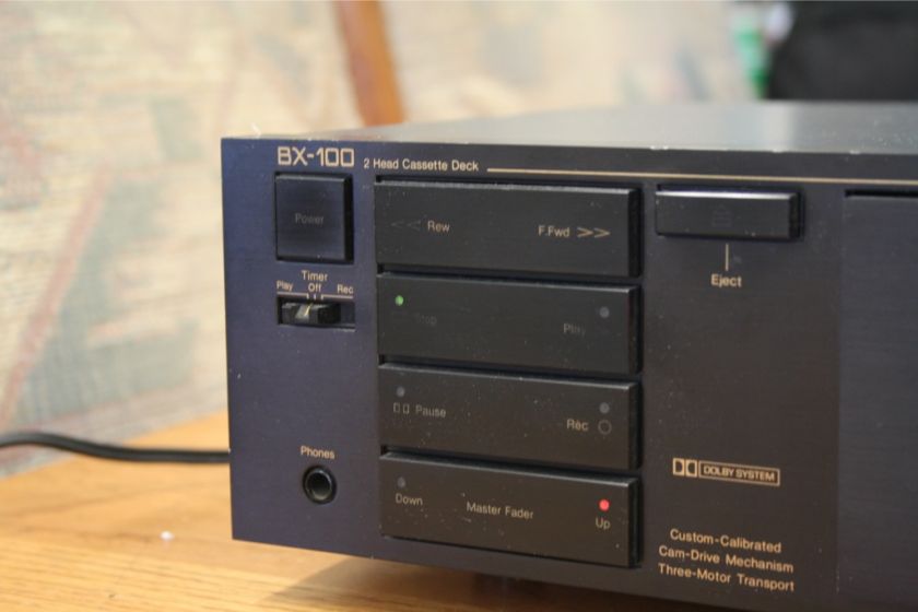 Nakamichi BX 100 2 Head Cassette Tape Deck  