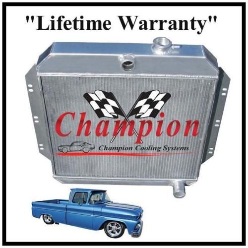 Row 1960 1961 1962 Chevy / GM Truck V8s Champion Radiator  