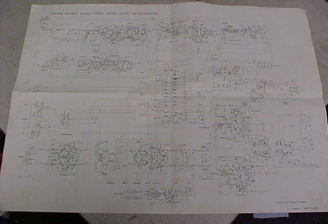 Yamaha Natural Sound System CR 700 Circuit Diagram  