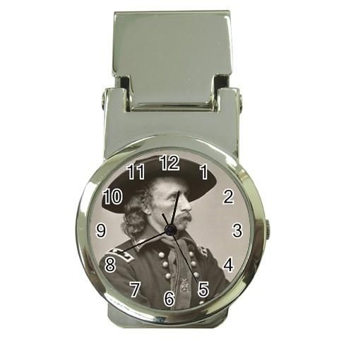 George Custer Money Clip Watch Little Big Horn  