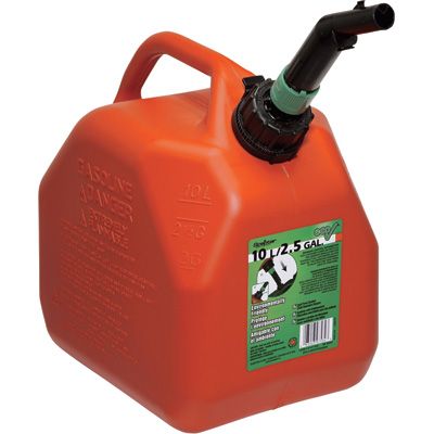 Scepter Polyethylene Gas Can  2 1/2 Gallon Capacity, # 07378  