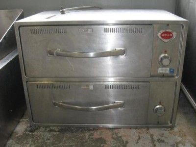   Mfg. 2 Drawer Free Standing, Countertop Food Warmer, Model W2  