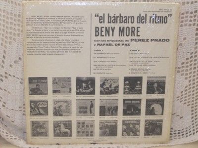 BENY MORE El Barbaro Del Ritmo w/ Perez Prado Mono  