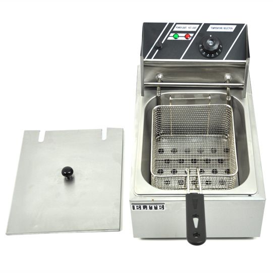 Commercial 2500W Steel Electric Fryer Deep Fryer  