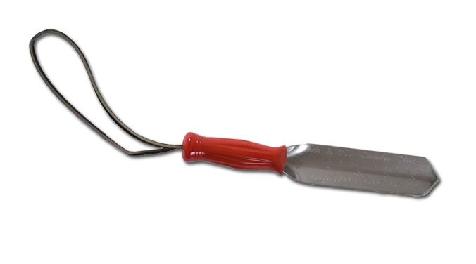 This trowel is excellent for digging within confined areas and tough 