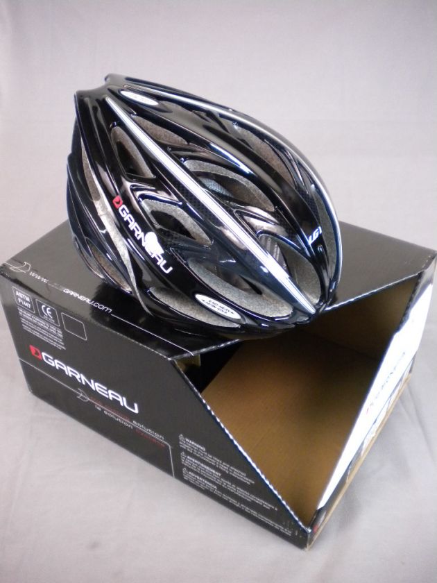 2010 LOUIS GARNEAU EXO NERVE BIKE HELMET BLACK SMALL  