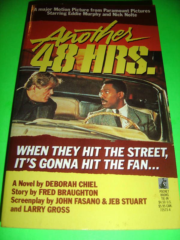 ANOTHER 48 HRS ~ EDDIE MURPHY NICK NOLTE ~ 1ST PBO BOOK  