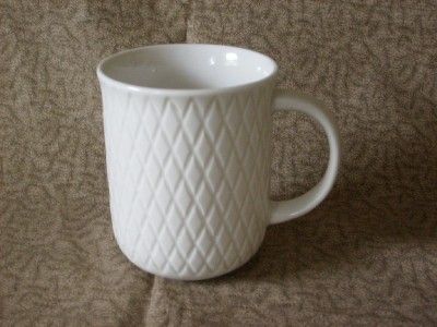 ONEIDA CHINA, TRANQUIL WEAVE, (1) COFFEE MUG  