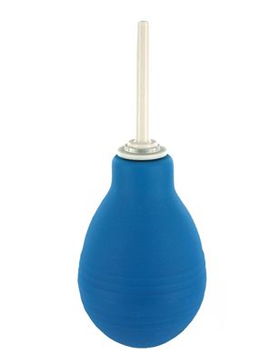 Basic Travel Enema Douche Bulb Blue  