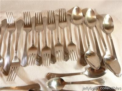 35pc set Farberware Stainless Steel Flatware  