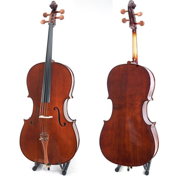 NEW CECILIO HANDMADE 4/4 CELLO +$39Tuner+Cases+Warranty  