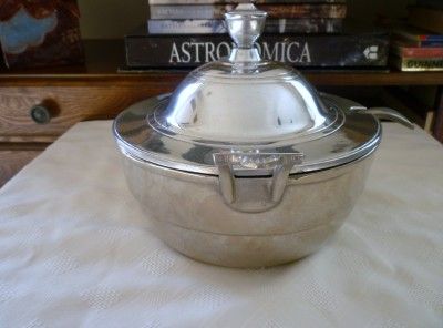 WILTON ARMETALE PLOUGH TAVERN SOUP TUREEN WITH LID & LADLE  