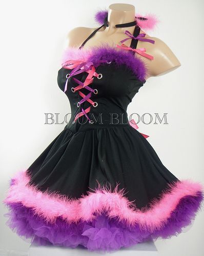 Mischievous Cheshire Cat Leg Avenue Halloween Costume  