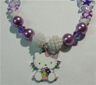 Personalised Name Bracelet Hello Kitty   Any Colour  