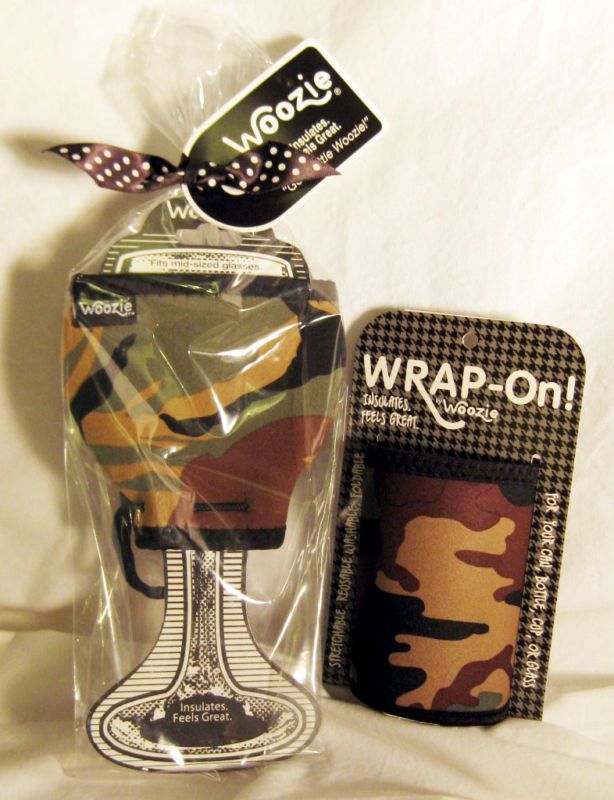 Wine Woozie Can Coozie His Hers Hunting Camouflage Set  