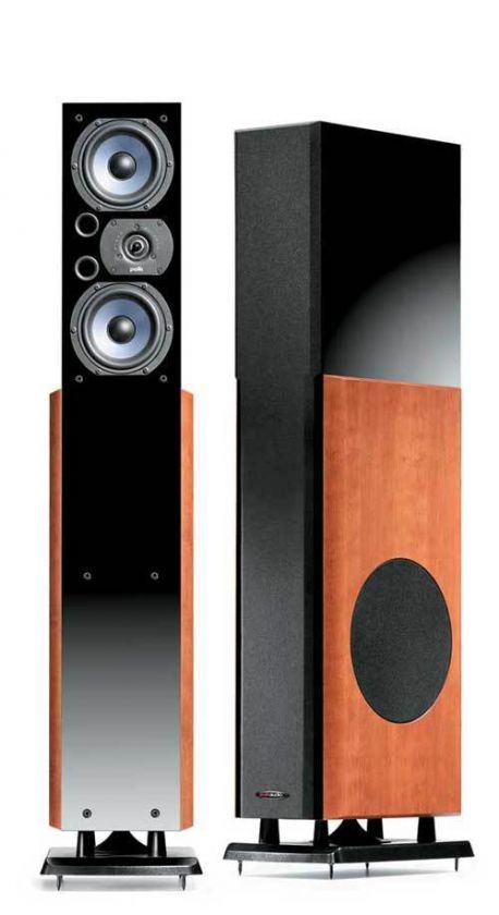 PAIR] LSi15 LSi 15 CHERRY Tower Loudspeaker Polk Audio  