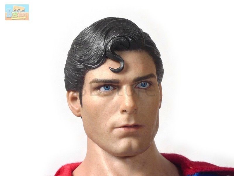 Hot Toys Superman Movie 1978 HEAD SCULPT Christopher Reeve Clark Kent 
