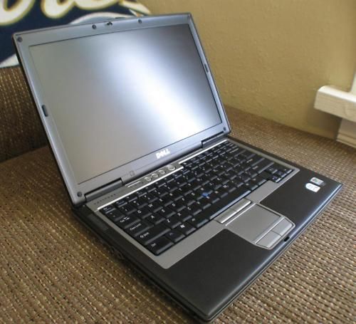 DELL D620 CORE 2 DUO 1.66GHZ LAPTOP 40GB WIFI 1GB OFFICE WIN XP CHEAP 