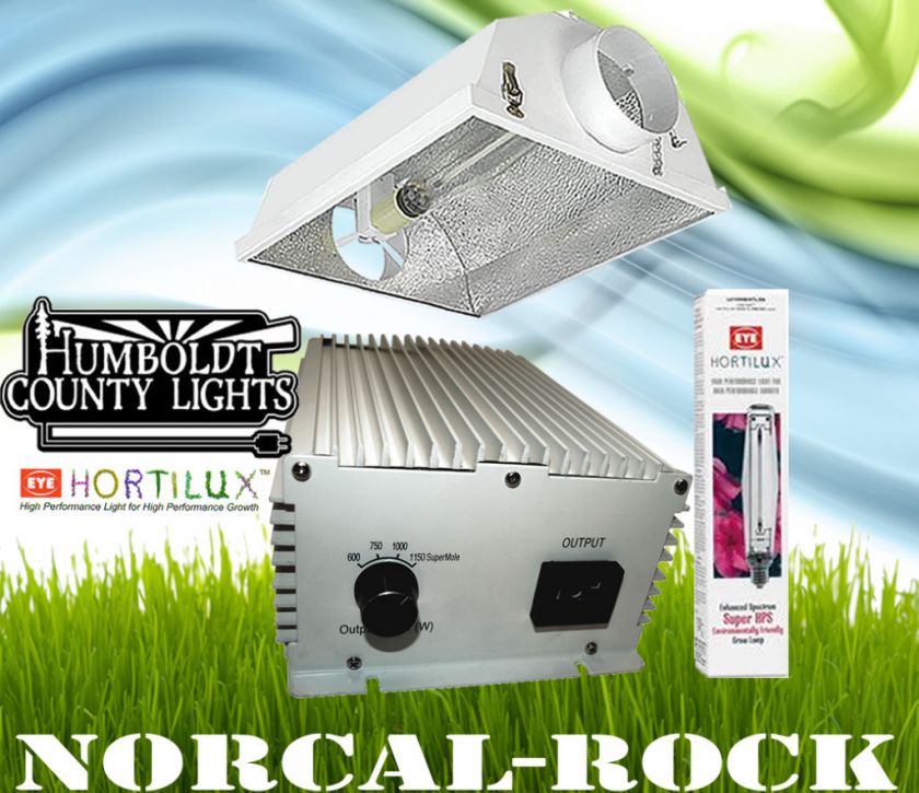 1000 Watt Grow Light Package Setup Humboldt Micromole  