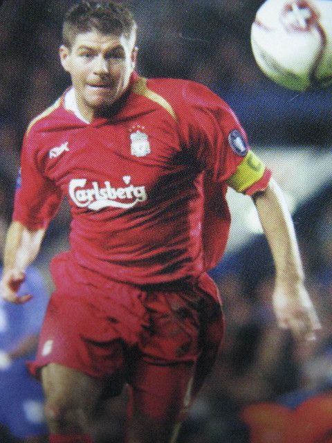 WCCF 05 06 040 Steven GERRARD Liverpool England  