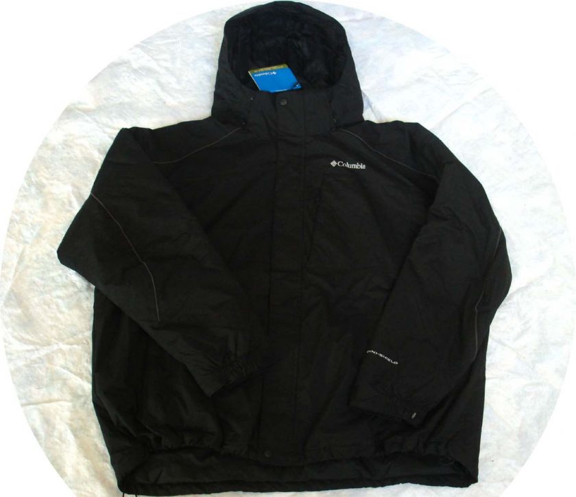   Columbia Ski Jacket WINTER COAT Giant Steps Parka black 3X 3XL  