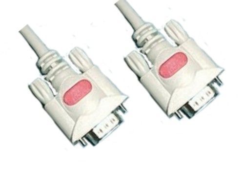 RS232 Serial DB9 Cable Male to Female 15 Ft  