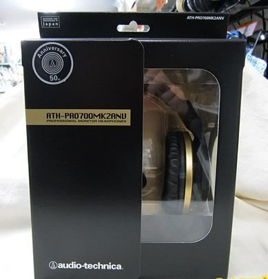 Audio Technica DJ Headphones 50th Anniversary model ATH PRO700MK2ANV 