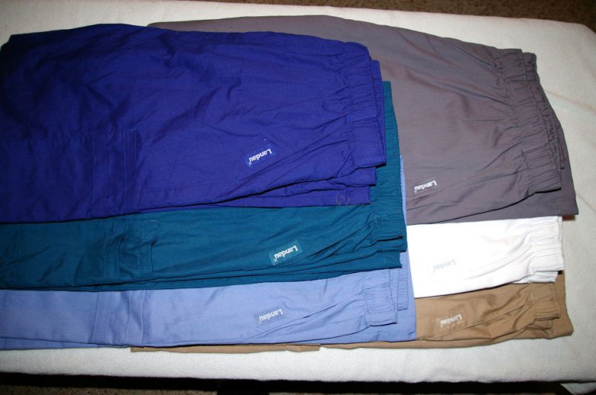 NW MENS LANDAU 8555 SCRUBS MEDICAL UNIFORM NURSING PANT  