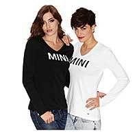 MINI COOPER CLUBMAN LADIES WORDMARK LONG SLEEVE TEE  