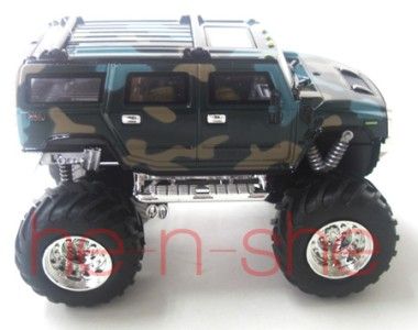 43 Scale Mini Radio Remote Control RC Pickup Monster Truck Jeep 