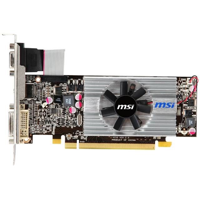 MSI R6570 MD2GD3 ATI Radeon HD6570 HD 6570 2GB DDR3 Low Profile PCI E 