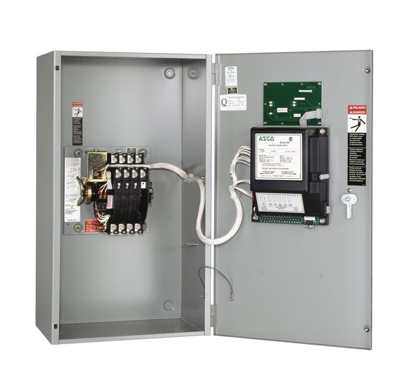 ASCO AUTOMATIC TRANSFER SWITCH 200 AMP 120/208 VOLT  