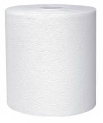50606 6PK White 8 x 600 Kleenex Hard Roll Paper Towel  