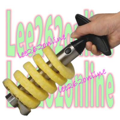 Pineapple Corer Slicer Peeler Cutter Stainless Steel  