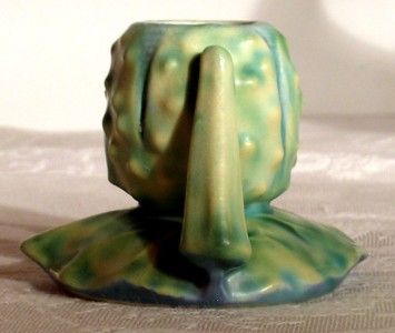 Roseville Pottery Thorn Apple Candlestick Holder 111.7  